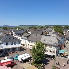 Blick über den Wochenmarkt