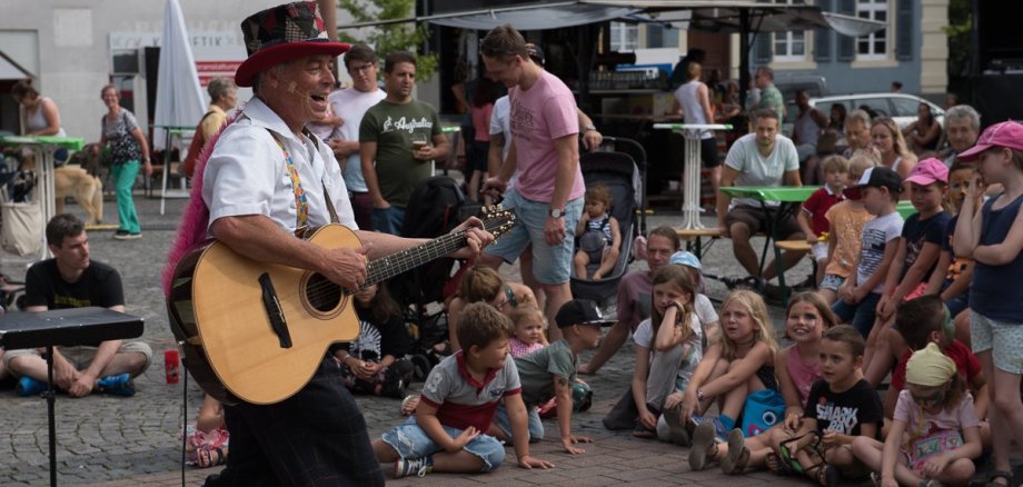 Auftritt auf dem Lindenfest
