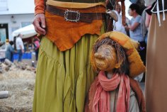 Handpuppe auf dem Stadtspektakel