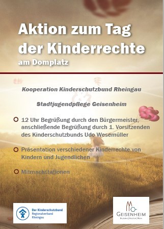 Tag der Kinderechte Fleyer