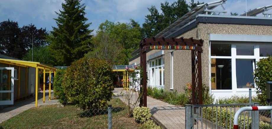 Marienthaler Knirpsenland eingangs tor