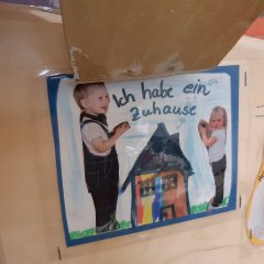 "Ich habe ein Zuhause"