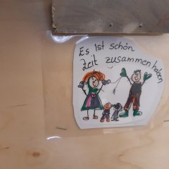 "Es ist schön Zeit zusammen haben"