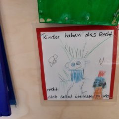 "Kinder haben das Recht sich nicht selber überlassen zu sein"