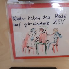 "Kinder haben das Recht auf gemeinsame Zeit"