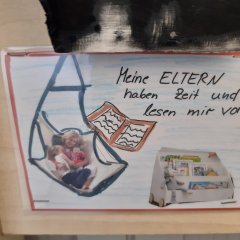 "Meine Eltern haben Zeit und lesen mir vor"