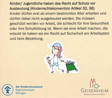 Text schutz vor Ausbeutung