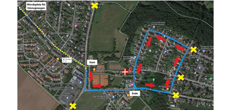 Straßensperrungen Marienthal