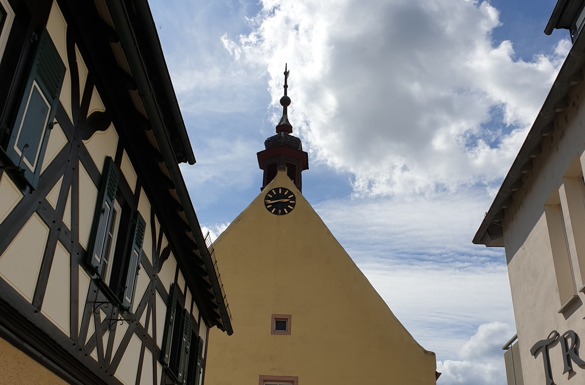 Turmuhr des Alten Rathaus Johannisberg