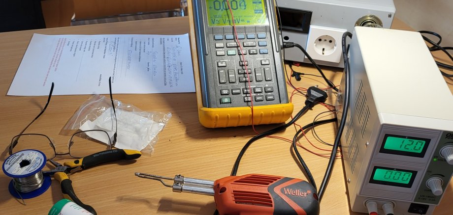 Verschiedene Werkzeuge des Repair Cafés