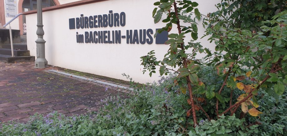 Bürgerbüro im Bachelin-Haus im November