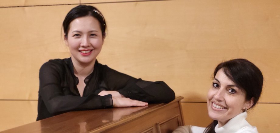 Sue Kyung Voges und Claudia Zierer
