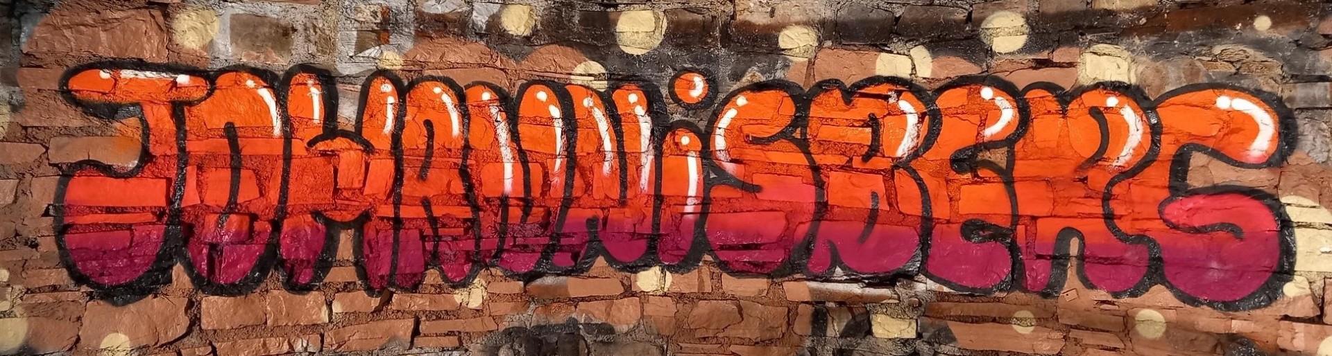 Graffitit Schriftzug des Wortes Johannisberg