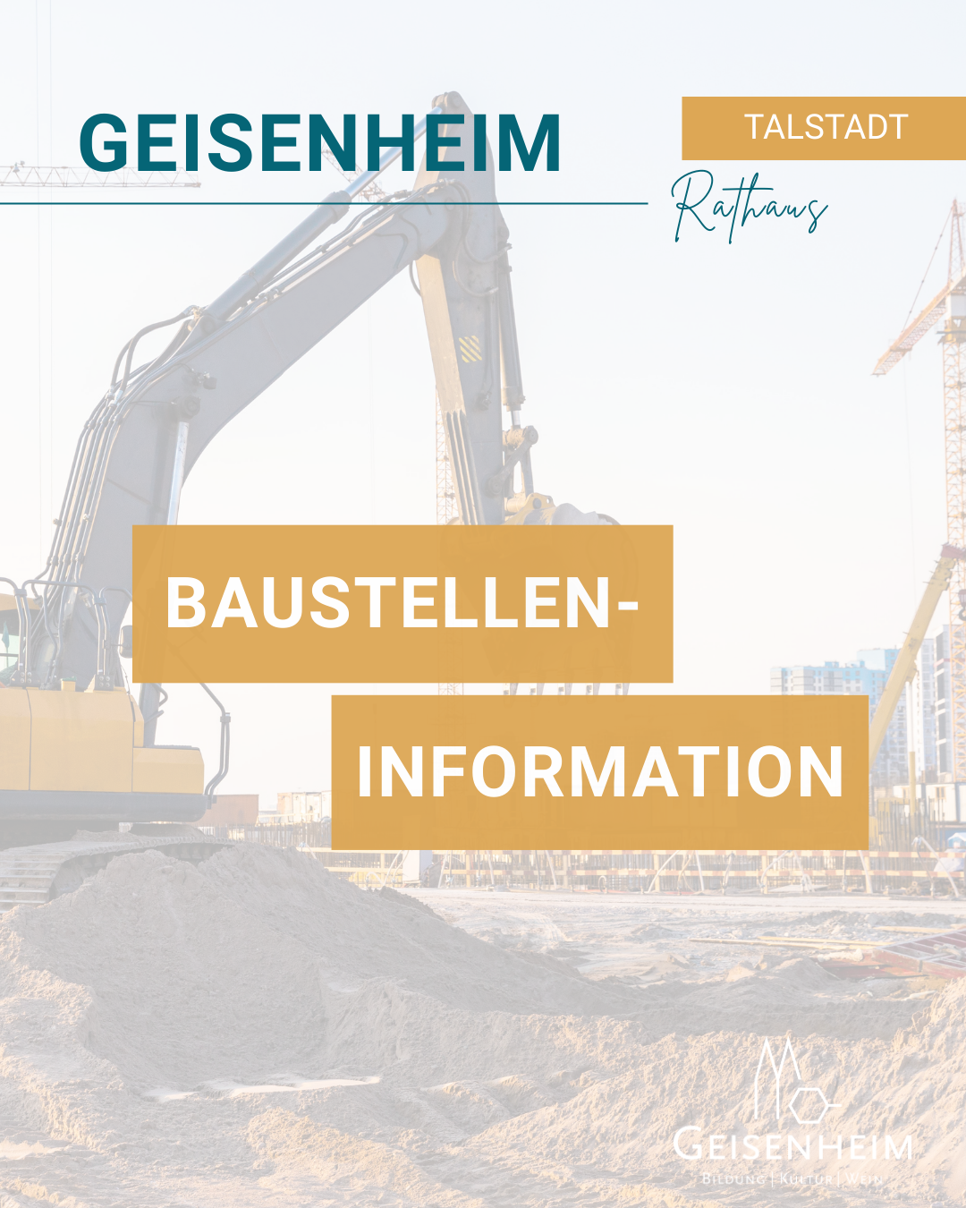 Baustellen Information