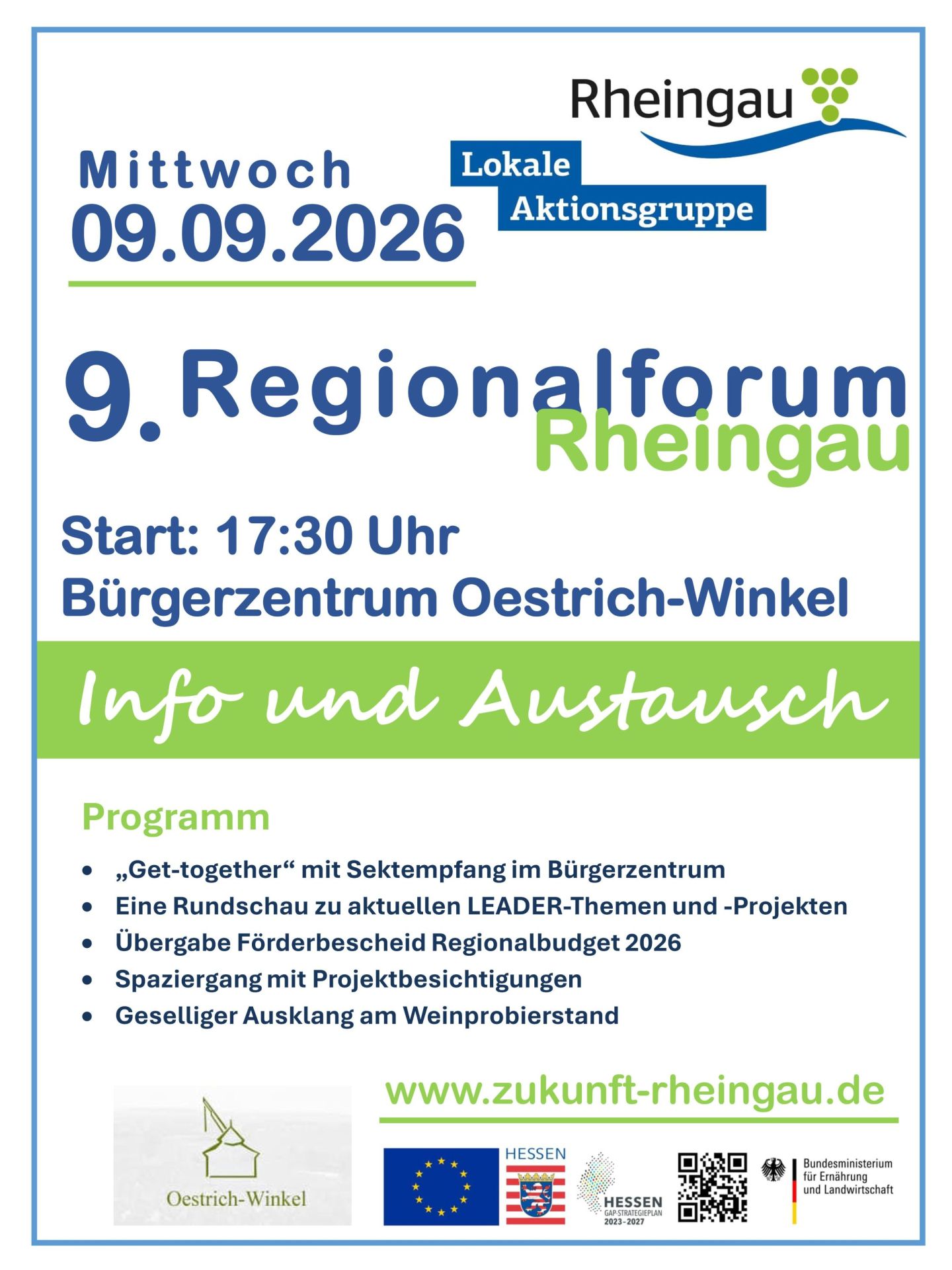 Plakat Regionalforum