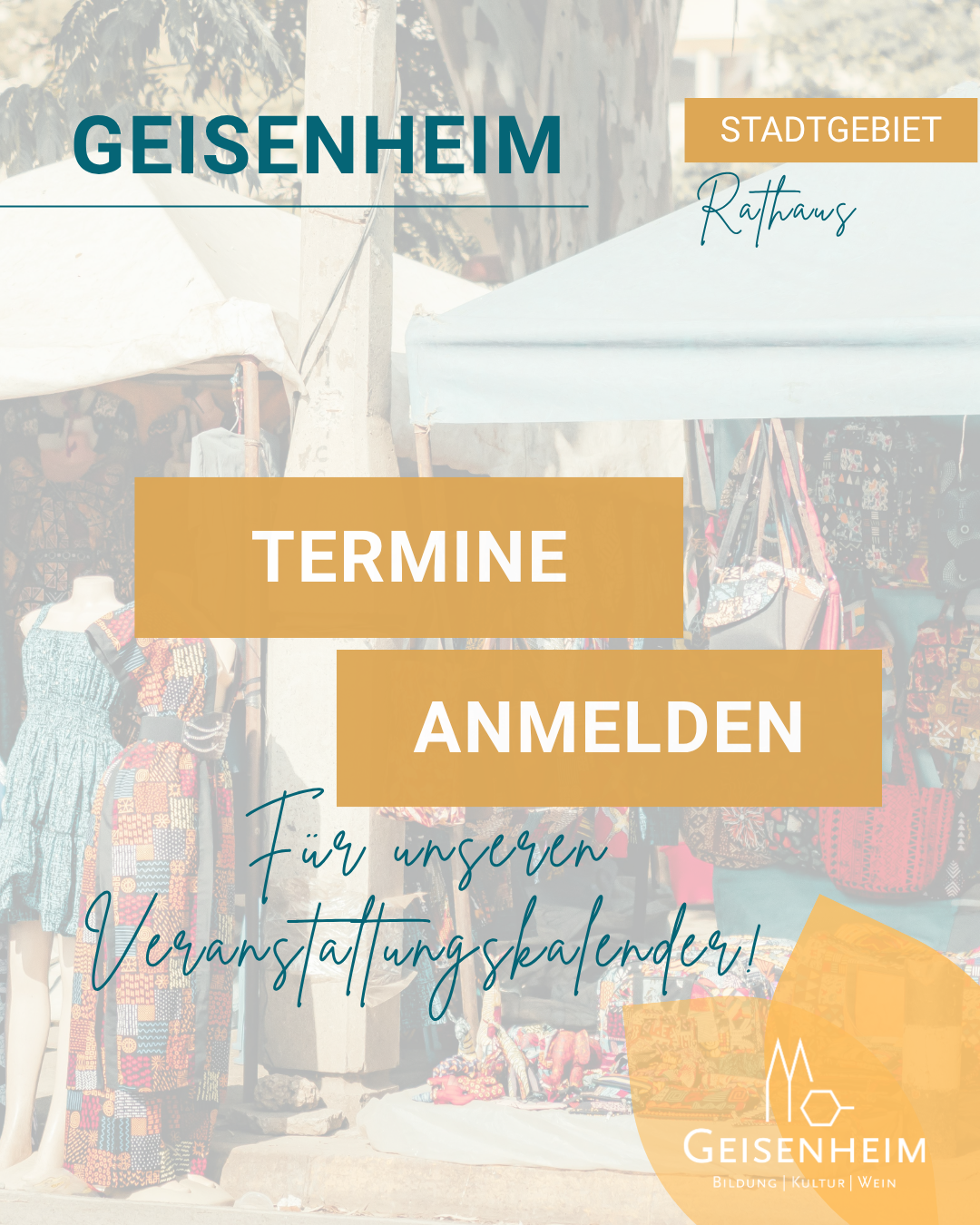 Veranstaltungskalender Termine melden
