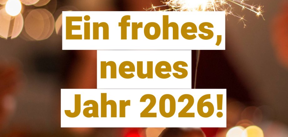 Ein frohes neues Jahr!