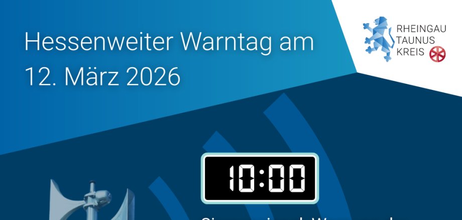 Warntag im Rheingau Taunus Kreis