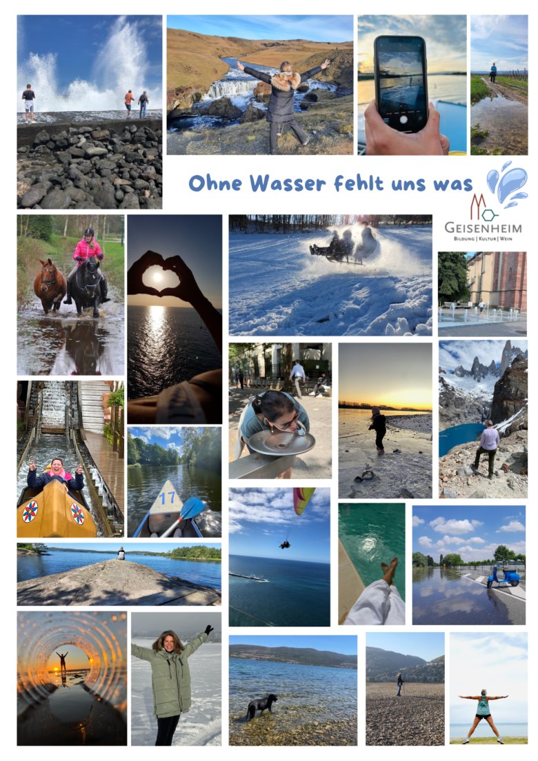 Ohne Wasser fehlt uns was - 1 Ohne Wasser fehlt uns was - 1