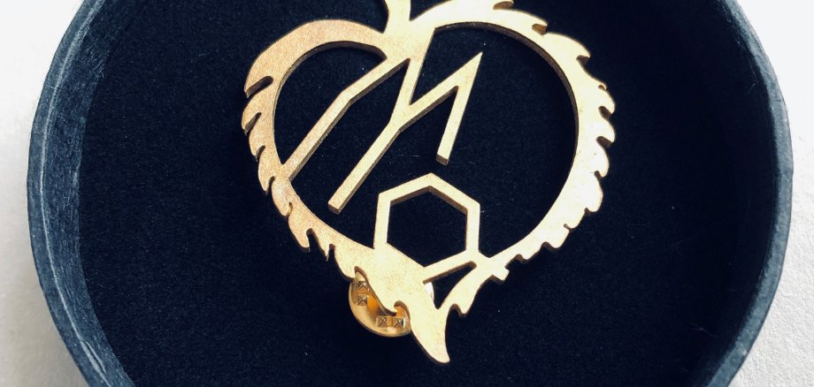 Goldenes Lindenblatt