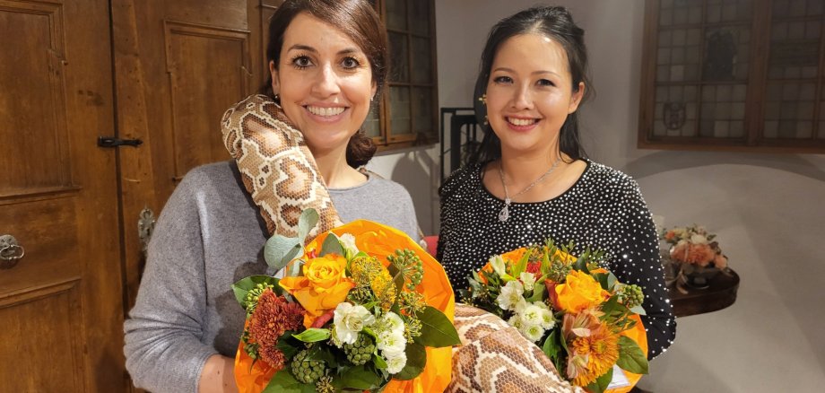 Claudia Zierer und Sue Kyung Voges