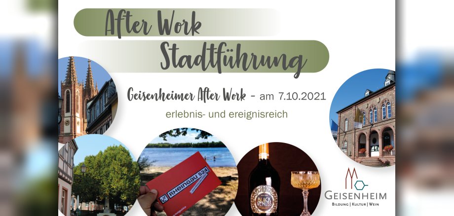 Plakat für die Afterwork Stadtführung