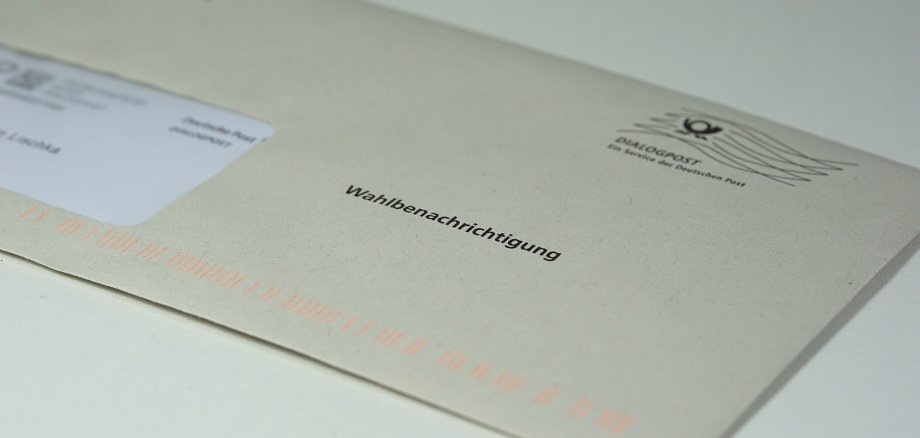 Briefumschlag Wahlbenachrichtigung