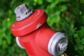 roter Feuerwehr Hydrant
