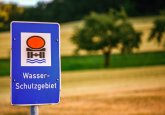 Schild für Wasserschutzgebiet