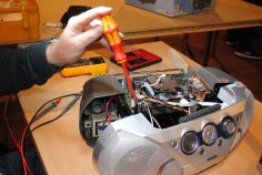 Reparatur eines CD-Players