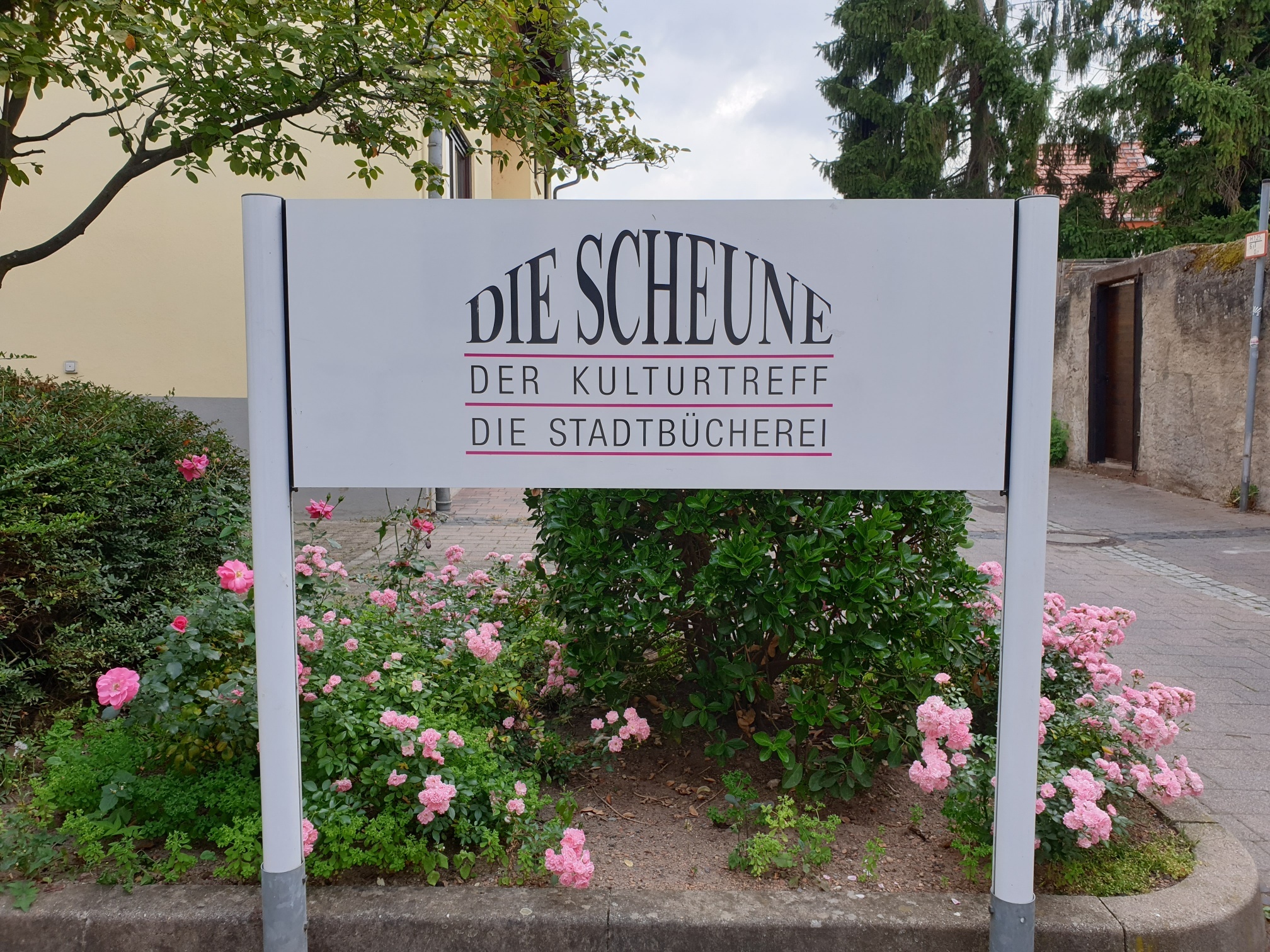 Schild der Scheune