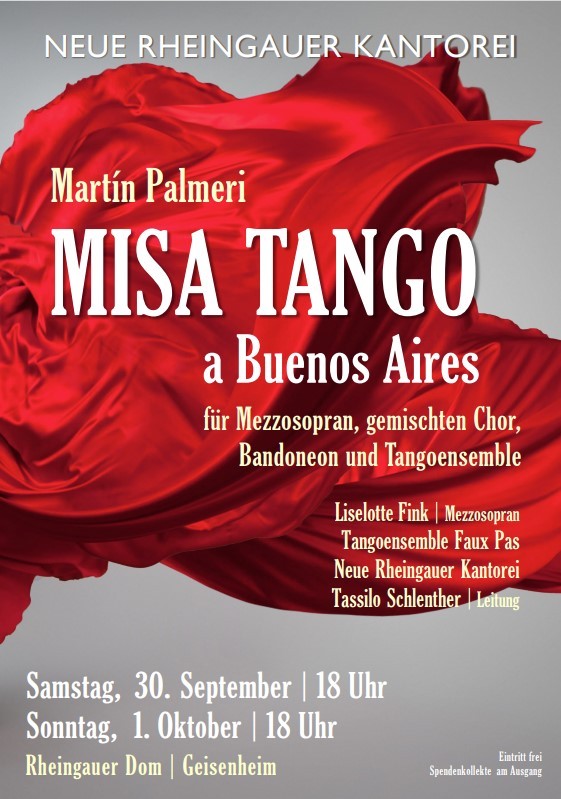 Flyer Misa Tango